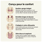 Débardeur Sculptant Confort avec Soutien-Gorge Intégré